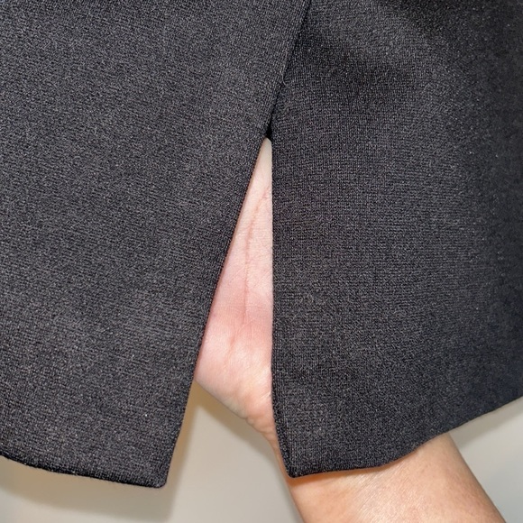 Michael Kors Beautiful Black Skirt with Zippers Size 12 - Picture 3 of 6